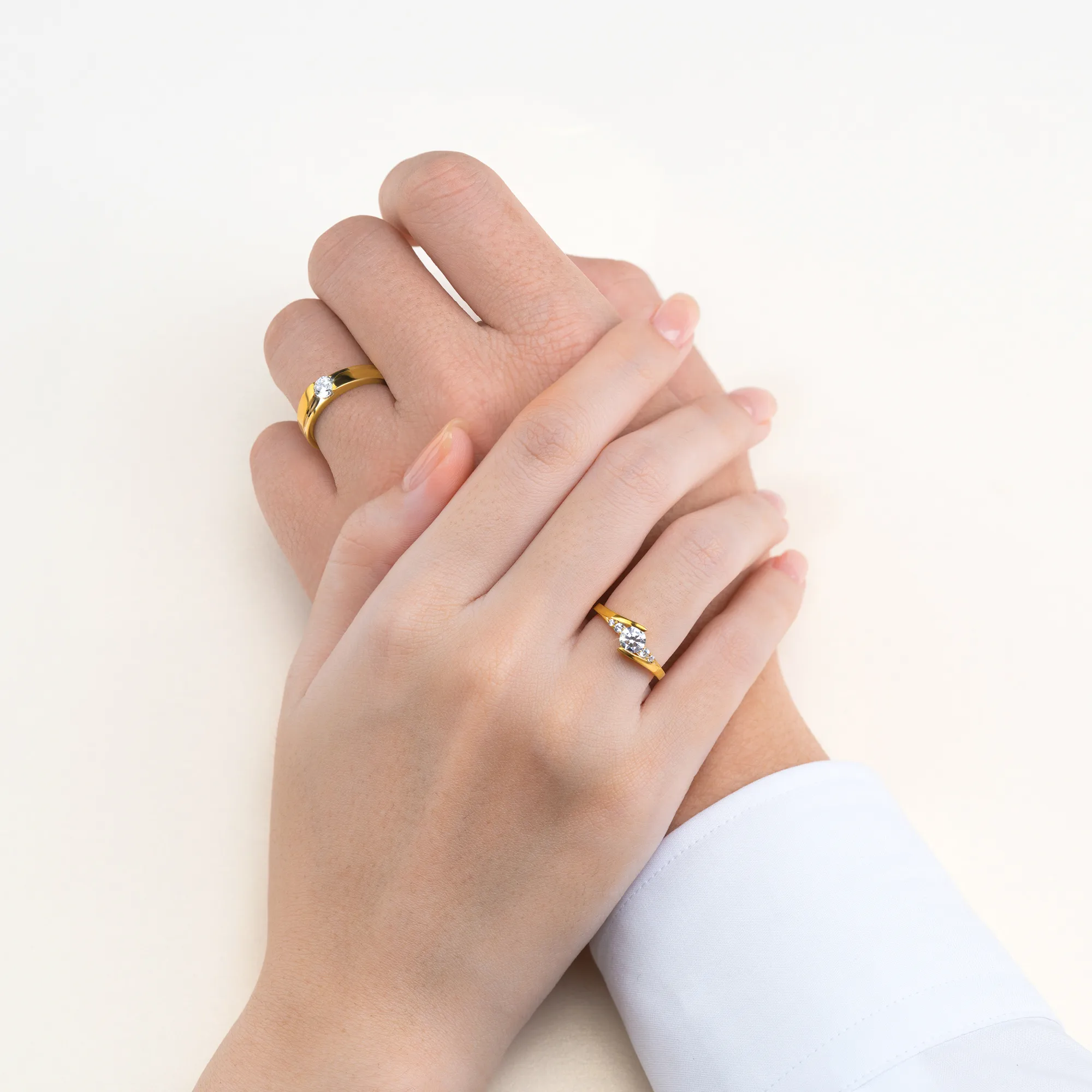 Diamond Wedding Band Set NCC3006 6